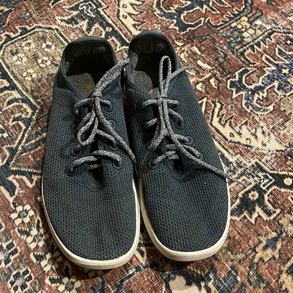 Allbirds Men’s Tree Runners Sneakers Kauri Marine Blue Size 11 - Picture 2 of 9